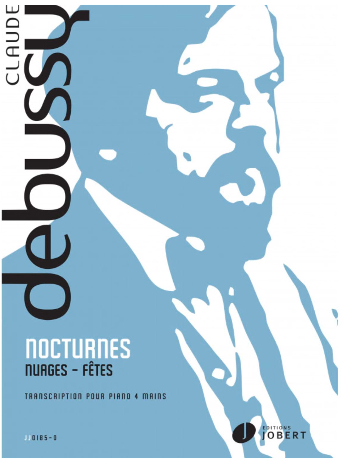 Nuages et Fêtes. 4 Mains DEBUSSY Partition Piano