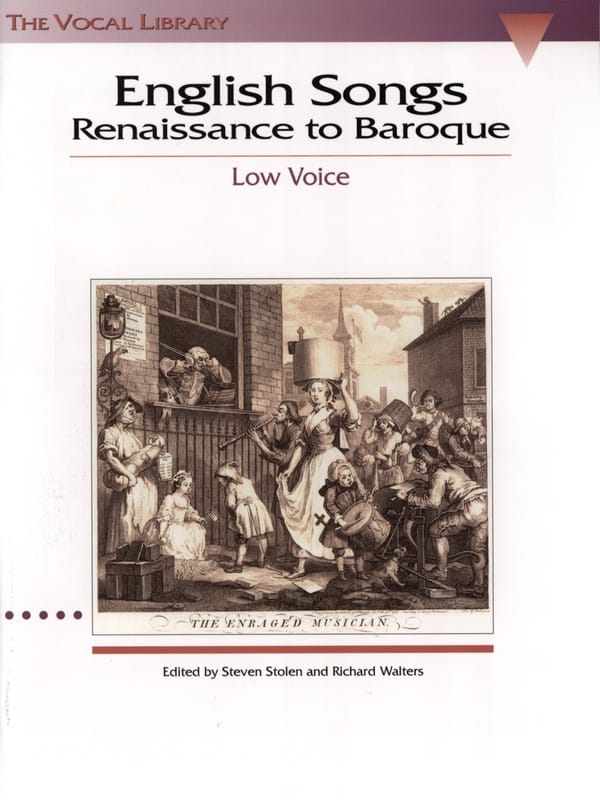 English Songs. Voix Basse Partition Mélodies