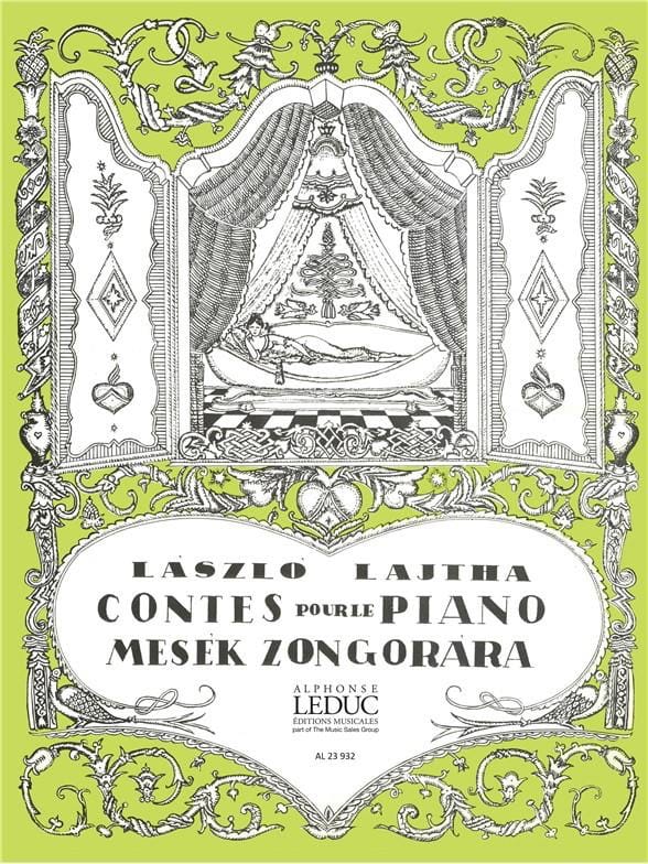 11 Contes Laszlo Lajtha Partition Piano