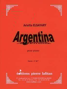 Argentina Arletta Elsayary Partition Piano