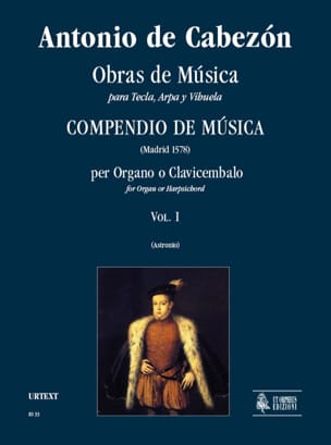Compendio de Musica Volume 1 Antonio de Cabezon Partition Clavecin