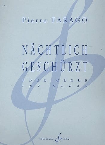 Nächtlich Geschürzt Pierre Farago Partition Orgue