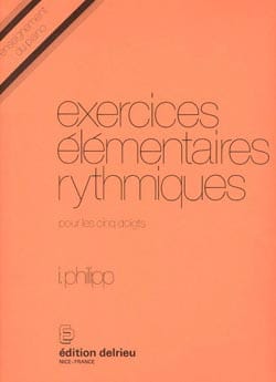 Exercices Elémentaires Rythmiques Isodore Philipp Partition Piano