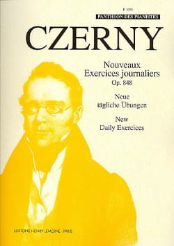 Nouveaux Exercices Journaliers Opus 848 CZERNY Partition Piano