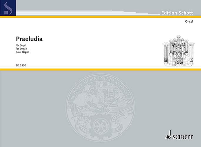 Praeludia Partition Orgue