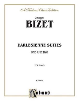 L' Arlésienne Suites . 4 Mains BIZET Partition Piano