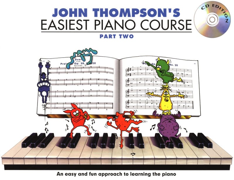 Easiest Piano Course Volume 2 John Thompson Partition Piano