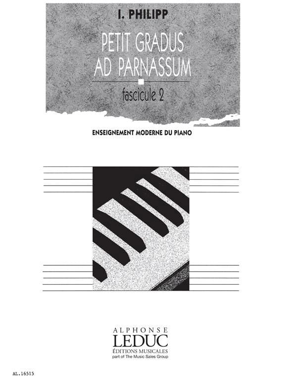 Petit Gradus Volume 2 Isodore Philipp Partition Piano