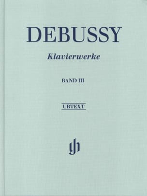 Oeuvre Pour Piano Volume 3 - Relié DEBUSSY Partition Piano