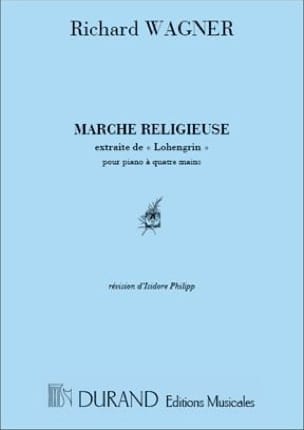 Marche Religieuse - 4 Mains WAGNER Partition Piano
