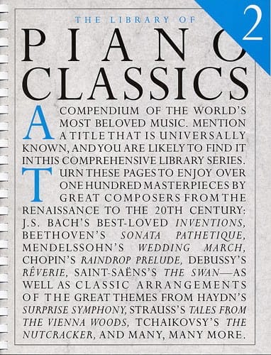 The Library Of Piano Classics Volume 2 Partition Piano