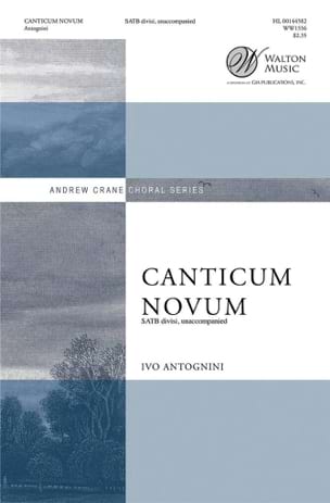 Canticum Novum Antognini Ivo Partition Chœur
