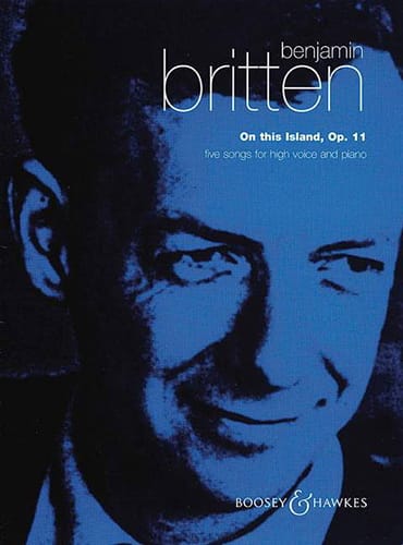 On This Island Opus 11 BRITTEN Partition Mélodies
