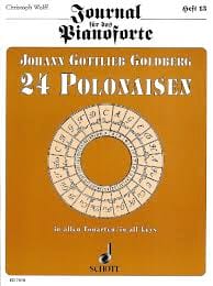 Feuillez l'ouvrage 24 Polonaisen in allen Tonarten - Johann Gottlieb Goldberg - Partition