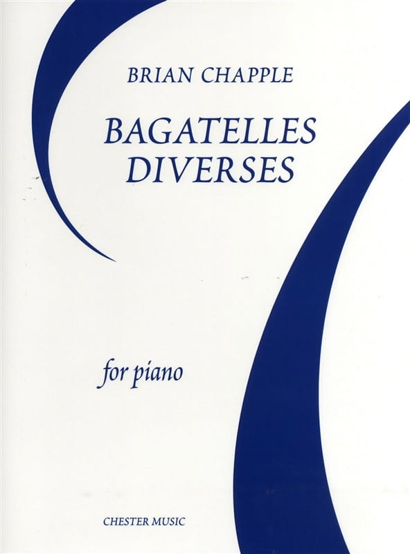 Bagatelles Diverses Brian Chapple Partition Piano