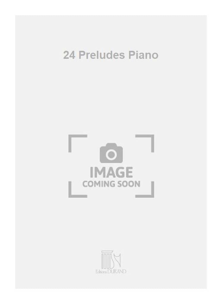 24 Préludes Guy Sacre Partition Piano