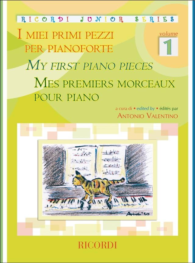 Mes premiers morceaux pour piano. Volume 1 Partition Piano