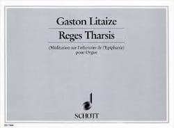 Reges Tharsis Gaston Litaize Partition Orgue