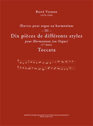 Oeuvres pour orgue. Volume 3 René Vierne Partition Orgue