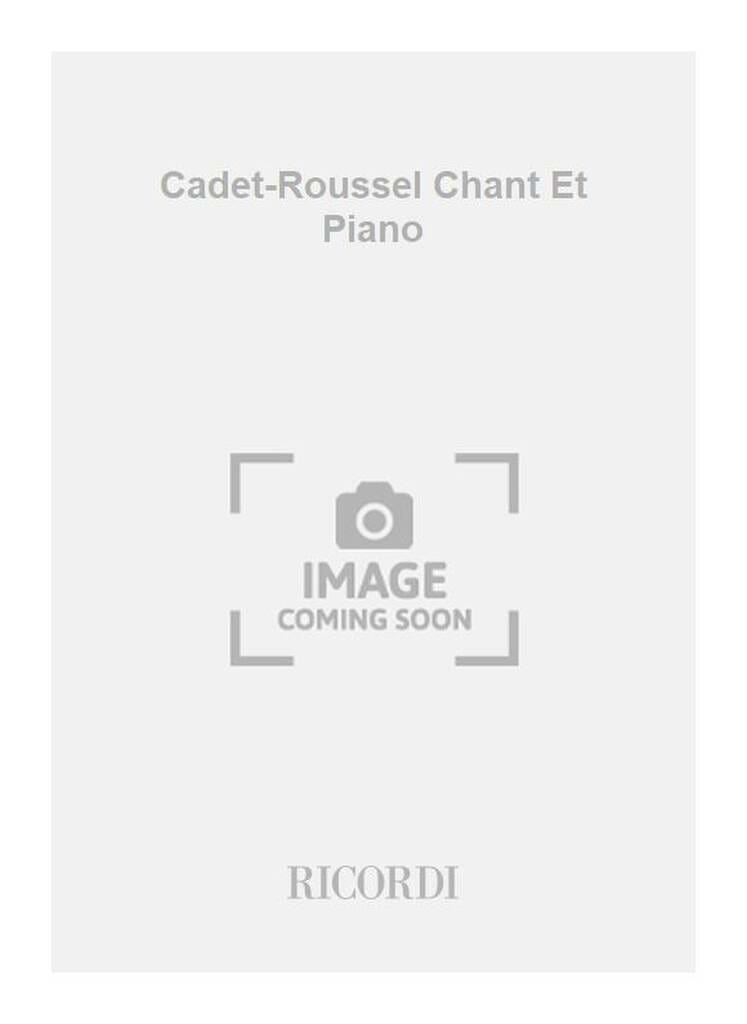 Cadet Roussel Claude Arrieu Partition OpĂ©ras