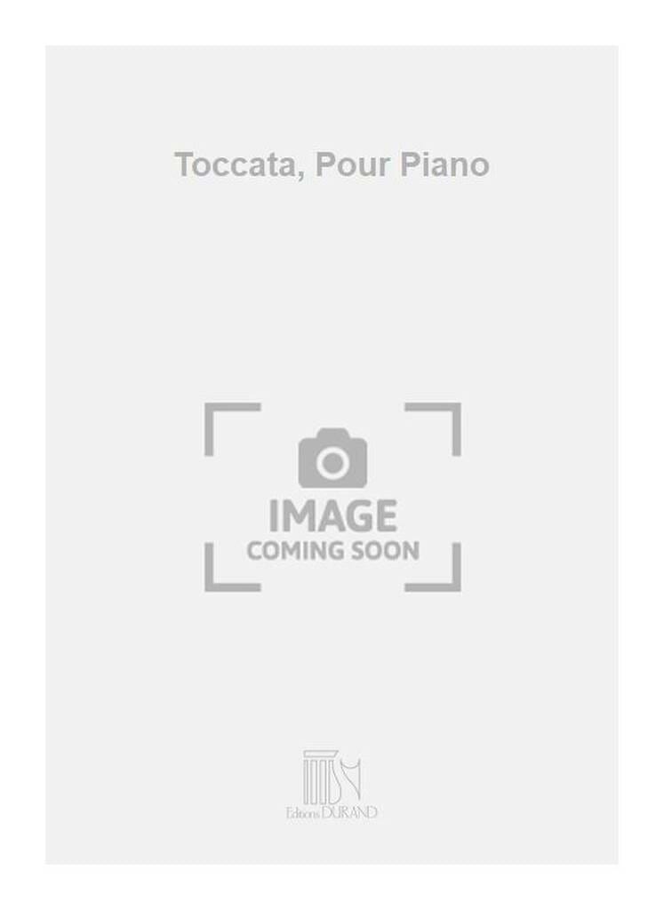 Toccata Philippe Manoury Partition Piano