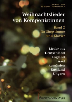 Weihnachtslieder Von Komponistinnen Volume 2 Partition Mélodies