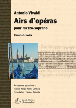 Airs d'Opéras pour Mezzo-Soprano VIVALDI Partition Opéras