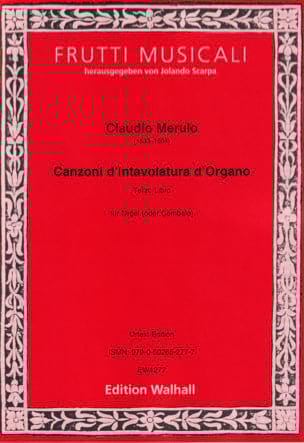 Parcourir les pages de Canzoni d'intavolatura d'organo Volume 3 - Claudio Merulo - Partition
