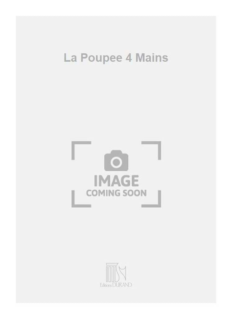 La Poupée. 4 Mains BIZET Partition Piano
