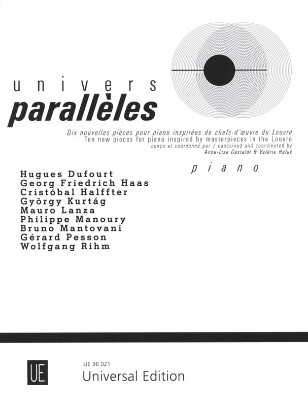 Univers parallèles - Partition - Piano