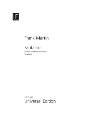 Fantaisie Frank Martin Partition Piano