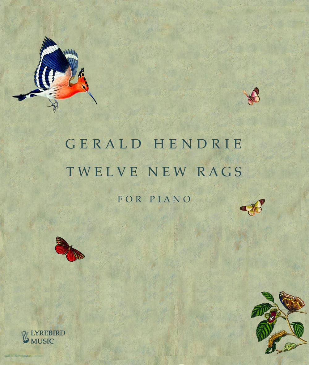 12 New Rags Gerald Hendrie Partition Piano