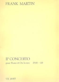2ème Concerto Pour Piano Frank Martin Partition Piano