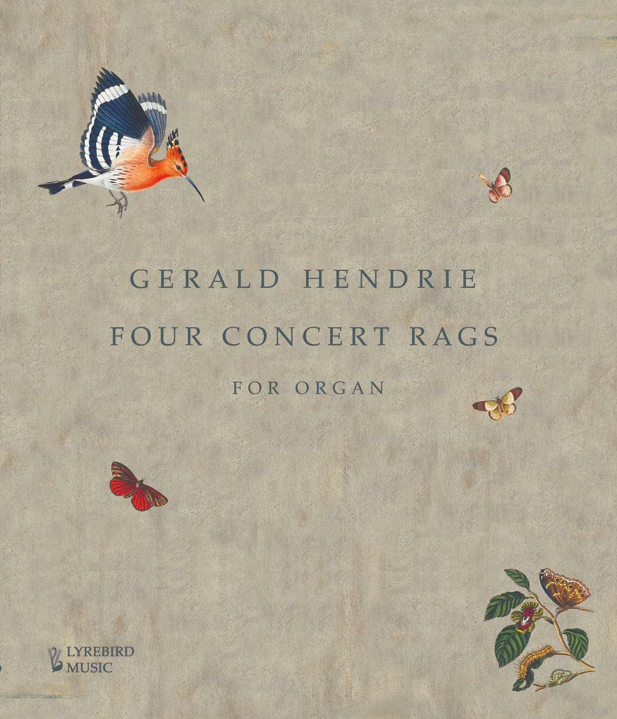 4 Concert Rags Gerald Hendrie Partition Orgue