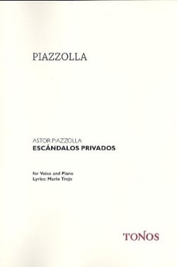 Escandalos Privados Astor Piazzolla Partition Mélodies