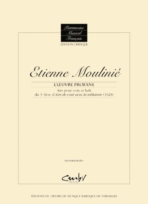 Airs pour voix et luth du 3e Livre d'Airs de Cour avec la tablature 1629