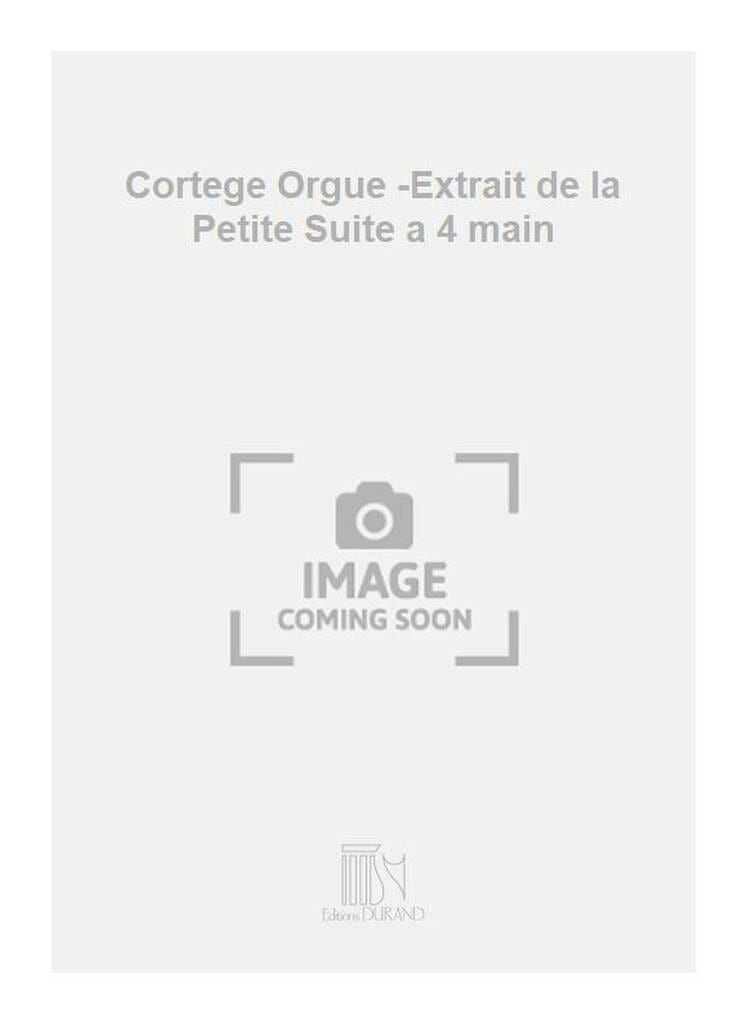 Cortège DEBUSSY Partition