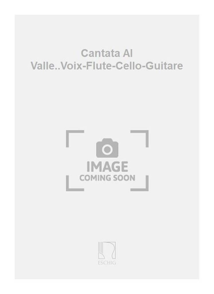 Cantata Al Valle de Mexico. Matériel - Ernesto Cordero - Partition