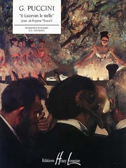 E Lucevan le Stelle. Tosca PUCCINI Partition Piano