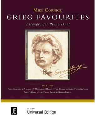 Grieg Favourites GRIEG Partition Piano