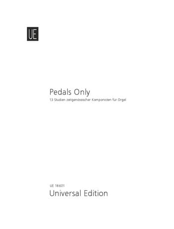 Pedals Only Partition Orgue