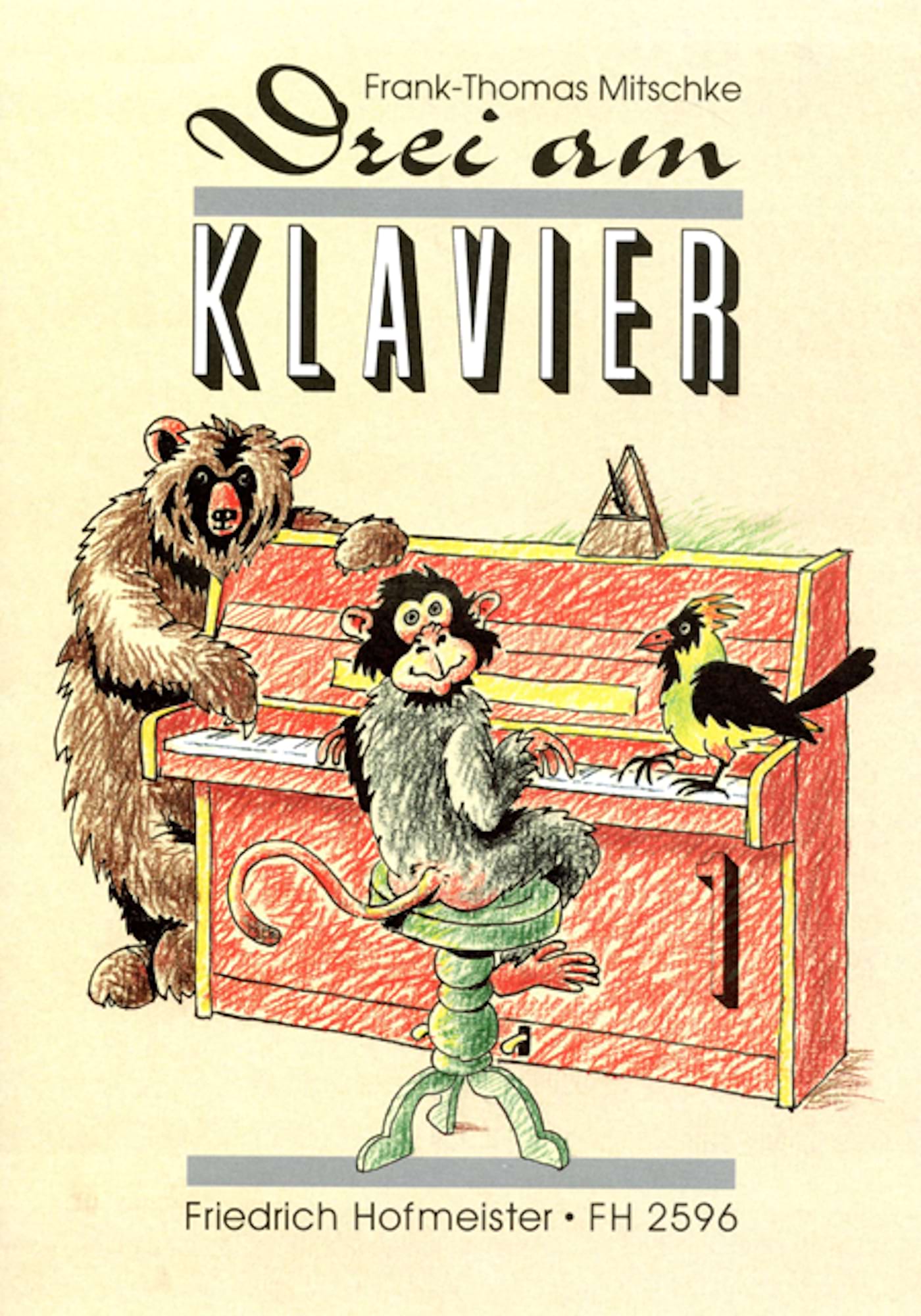 Drei am Klavier Volume 1 Frank-Thomas Mitschke Partition