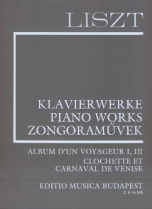 Album D'un Voyageur 1-3. Supplément 5 - LISZT - Partition - Piano