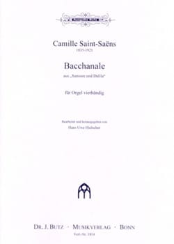 Bacchanale. SAINT-SAËNS Partition Orgue