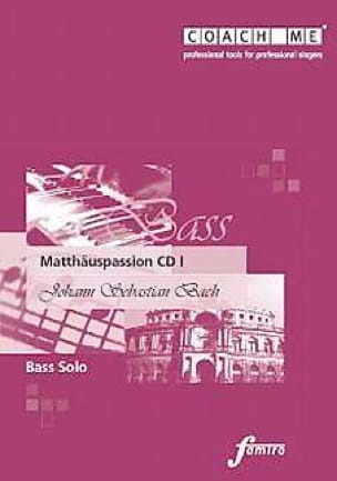 Matthauspassion. Basse. 3 CD BACH Partition Opéras