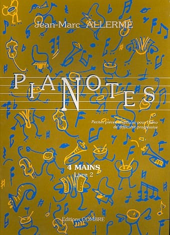 Pianotes 4 Mains Livre 2 - Jean-Marc Allerme - Partition - Piano