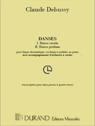 Danses DEBUSSY Partition Piano