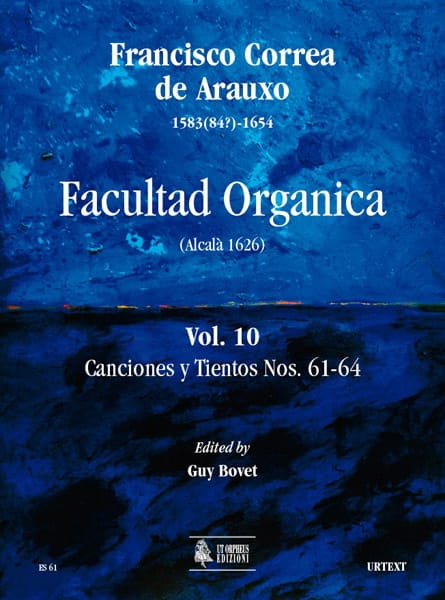 Facultad Organica Volume 10 de Arauxo Francisco Correa Partition Orgue