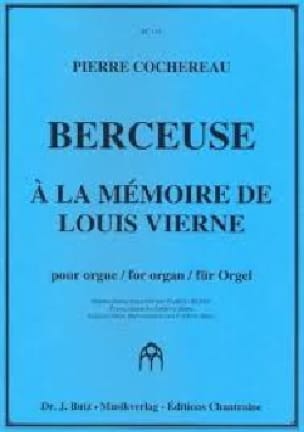 Berceuse Pierre Cochereau Partition Orgue