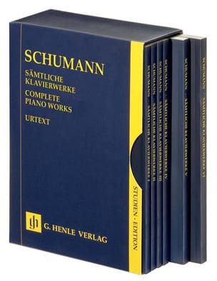 L'œuvre Complète Pour Piano - 6 Volumes sous Coffret - SCHUMANN